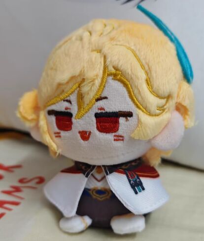 Anime Cute 10cm Sitting Plush Dolls Toys Cosplay Bag Pendant Gift in Saudi Arabia