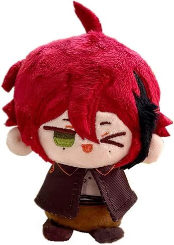 Anime Cute 10cm Sitting Plush Dolls Toys Cosplay Bag Pendant Gift in Saudi Arabia
