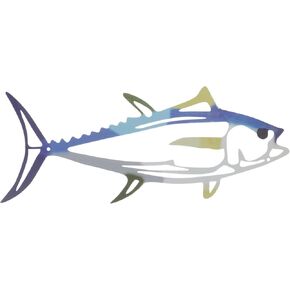 Wall Decor Unique Fish Shaped Wall Craft for Home Nautical Style Decoration for Living Room Bedroom and Office Wall Art
