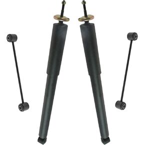 TRQ Rear Suspension Kit Shock Absorber Sway Bar Stabilizer Link Compatible with 2005-2022 Chrysler 300 2012-2022 Dodge Challenger 2006-2022 Charger 2005-2008 Magnum