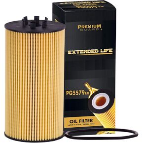 Premium Guard PG5579EX EXtended Performance Oil Filter | Fits 2009-04 Audi S4, 2006-05 A6 Quattro, 2006-04 A8 Quattro, 2009-08 Q7, 2005-03 Allroad Quattro, 2006-04 Volkswagen Phaeton