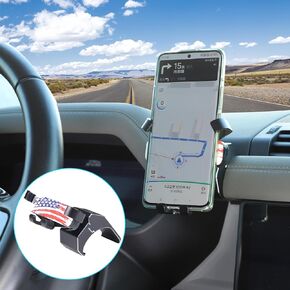 HAPPYHORSE Fit for Land Rover Defender 110 90 2020-2022 Car Center Console Mobile Phone Holder Land Rover Defender Special Mobile Phone Holder Decorative Accessories (Type B)