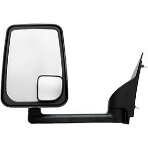 Velvac 715427 2020 Standard Door Mirror Black, 102" Body Width, Standard Head, Driver Side
