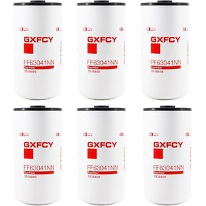 FF63041NN Fuel Filter Replaces for 5526400 BF46263 Compatible with 2020-2022 Stage V L9,V OSB 6.7L,B6.7 Engines(Pack of 6)