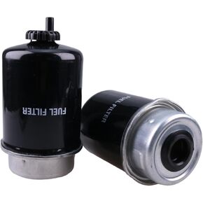 جديد 2 قطعة فلتر الوقود RE522868 متوافق مع JD 4045 5425 5625 5725 5083E 5093E 5101E 6100D 6110D 6115D 6125D P551424