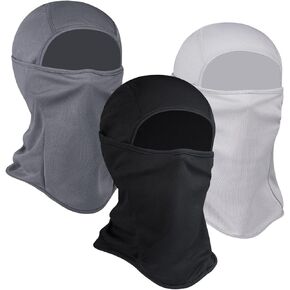 3 Pieces Balaclava Ski Mask -Winter Full Face Mask for Men Women Windproof Weather Outdoors Cover for Men Women Boys Girls
