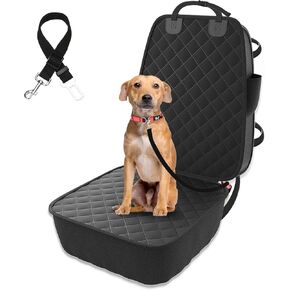 غطاء مقعد السيارة للكلاب، غطاء مقعد السيارة الأمامي الجديد المقاوم للماء للكلاب، واقي مقعد السيارة، أغطية السيارات الكبيرة لتغطية مقعد الكلب لشاحنة الدفع الرباعي، أسود عالمي in Kuwait