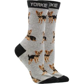 Yorkie Puppy Socks for Women Gift for Dog Lovers