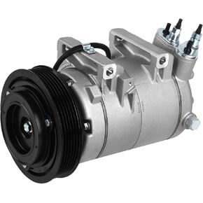 KUSATEC Air Conditioning Compressor Compatible with 2008-2013 Nissan Rogue, 2014-2015 Rogue Select; CO 11200C AC Compressor 2.5L L4