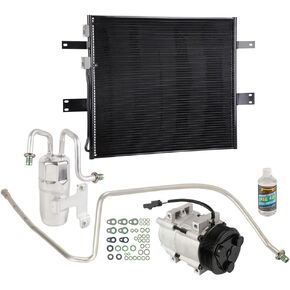 A/C Kit w/AC Compressor Condenser & Drier For Dodge Ram Cummins 6.7L Diesel 2008 2009 - BuyAutoParts 60-82686CK New