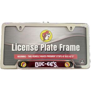 Buc-ee's License Plate Holder