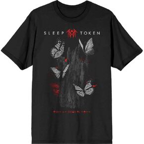 Sleep Token Butterflies Band Logo T Shirt