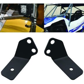 XJMOTO Front Pillar LED Light Mounting Brackets Compatible with 2016-2023 Yamaha YXZ 1000R