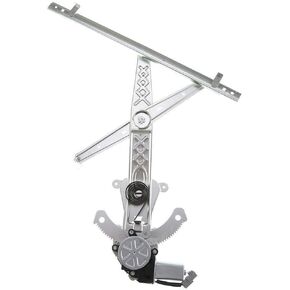 YHTAUTO Front Power Window Regulator Driver Side with 2-Pin Motor Assembly for Ford Freestar 2004-2007, Windstar 1995-1997 1999-2003 & Mercury Monterey 2004-2007