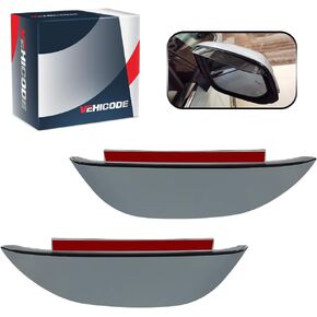 VEHICODE Side Mirror Rain Guards Car Accessories for Ni-ssan Altima 2019-2024 2023 2022 2021 2020 Rainproof Visor Rear View Mirror Cover Cap Eyebrow Sticker Exterior Snow Shade (2 Pack)