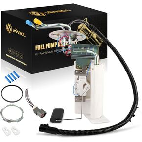 Electric Fuel Pump Module Assembly Compatible with Ford F-150 F-250 F-350 1992-1998 F-450 F Super Duty HD L6 V8 4.9L 5.0L 5.8L 7.5L Replace E2059M SP2005H Midship Tank Steel Tank 16 & 17 Gallon