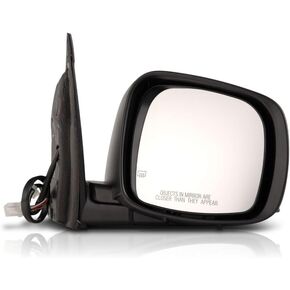 For Dodge Grand Caravan 2011-2020 Door Mirror Passenger Side | Power | Heated | Replacement For CH1321370 | 5113410AL