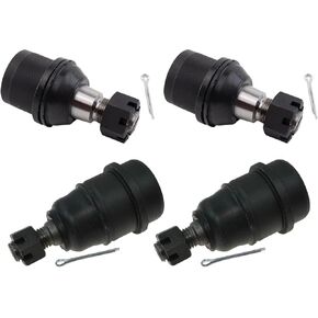 TRQ Front Ball Joint Set Compatible with 2014-2022 Ram 2500 2013-2022 3500