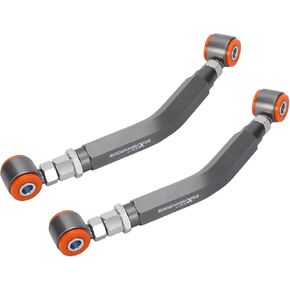 maXpeedingrods +/-3° Rear Camber Kit for Dodge Charger 2006-2021, Adjustable Control Arms Rear Upper, Gray