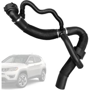 Lower Radiator Hose Fit for Jeep Compass 2.4L 2017 2018 2019 2020 2021 2022, Engine Coolant Reservoir Hose Replace 68380330AA 68380330AB 68249896AC