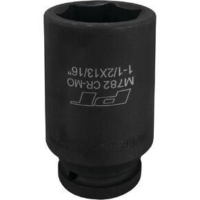 Performance Tool M782 3/4-Inch Drive 1-1/2-Inch x 13/16-Inch Square Budd Socket for Heavy-Duty Automotive Repair and Maintenance Tasks