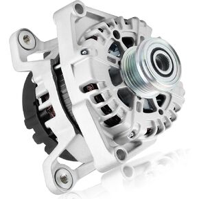 11654 Car Alternators 12V 130 Amp, 5-Groove Pulley Fit for Chevrolet Cruze 2012-2015, Cruze Limited 2016 L4 1.4L Automotive Replacement Cruze Alternators 13581891, 13588290, 13597227, 13573791