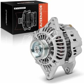 A-Premium Alternator Compatible with Mitsubishi Eclipse 1995-1999, Galant 1996-1998, Expo 1995 & Eagle Summit 1995-1996, Talon 1995-1998, 2.0L 2.4L, 12V 75/90A 4-Groove Pulley CW, Replace# MD310997