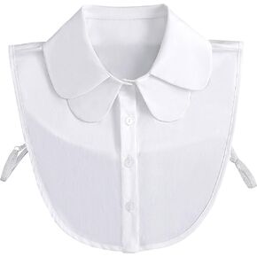 WENLOOY Fake Collar Detachable Blouse Dickey Collar Half Shirts Faux False Collar for Women & Girls Favors
