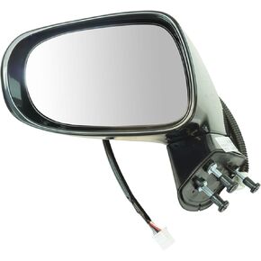 TRQ Left Mirror Drivers Side Compatible with 2010-2012 Lexus ES350 LX1320135
