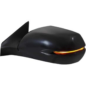 2017-2019 Honda Crv Driver Side Door Mirror; Power; Heated; With Blind Spot Monitor; With Signal; Includes Paint To Match Cover Partslink HO1320318