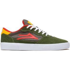 Lakai Cambridge Mens Skate Shoes, Cream Suede, 5