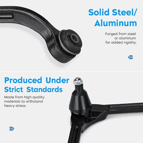 K3198 Front Upper Control Arm and Ball Joint for 2002-2007 Jeep Liberty 52088632AA Suspension Kit, 1 PCS in Saudi Arabia