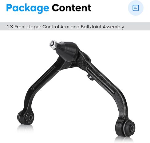 K3198 Front Upper Control Arm and Ball Joint for 2002-2007 Jeep Liberty 52088632AA Suspension Kit, 1 PCS in Saudi Arabia