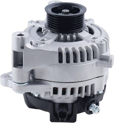 مولد كهربائي 160 أمبير 12 فولت CCW 6-Groove بكرة متوافق مع 2012-2018 Jeep Wrangler V6 3.6L، 2018 Wrangler JK V6 3.6L، 68078950AA 11584N in Kuwait