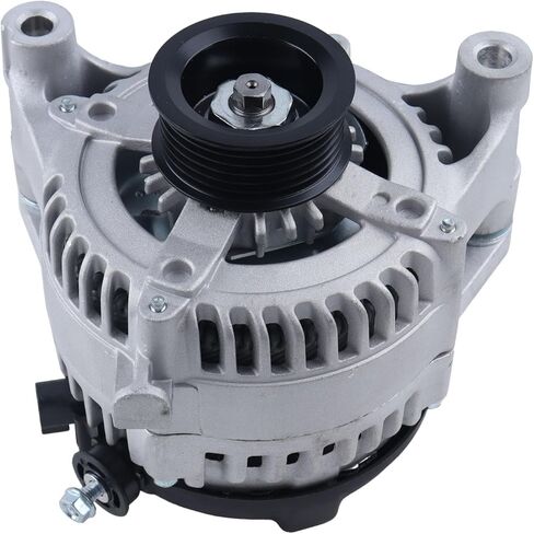 مولد كهربائي 160 أمبير 12 فولت CCW 6-Groove بكرة متوافق مع 2012-2018 Jeep Wrangler V6 3.6L، 2018 Wrangler JK V6 3.6L، 68078950AA 11584N in Kuwait