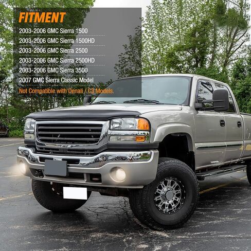 Nilight Fog Light Assembly Compatible with 2015 2016 2017 2018 2019 2020 Chevy Colorado Driving Bumper Fog Lamps with 12V 24W 5202 Bulbs Clear Lens Black& Chrome Bezel in Saudi Arabia