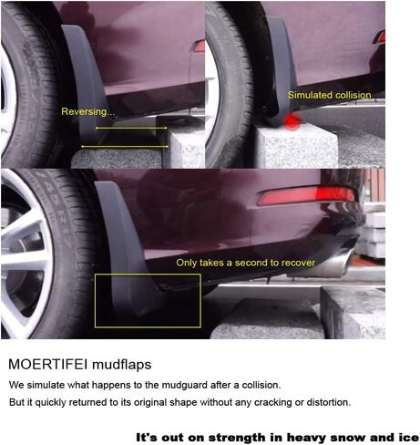 واقيات الطين من سبلاش جارد، واقيات الطين للسيارة متوافقة مع 2011-2015 أوتلاندر سبورت in Kuwait