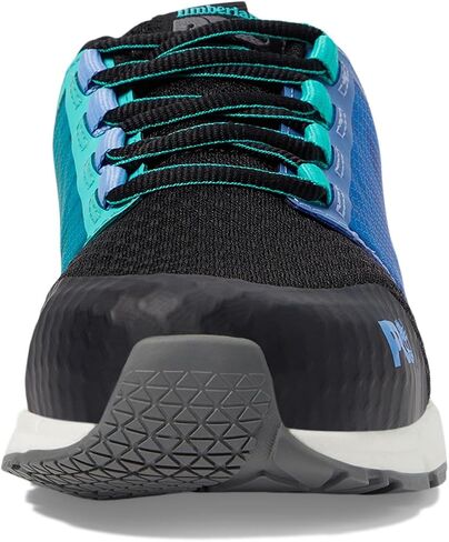 Timberland PRO® Radius Composite Safety Toe Sneakers for Women – Anti-Fatigue Technology – HoverSpring Foam Black/Aqua 8.5 C - Medium in Saudi Arabia