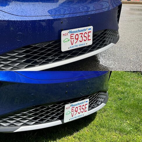 No Drill Front License Plate Mounting kit for VW ID.4 (Front Bracket) in Saudi Arabia
