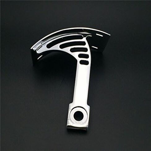 SMT- Chrome Curved Mount License Plate Tag Holder Bracket Compatible With Warrior V-Max [B01DJJ9OY6] in Kuwait