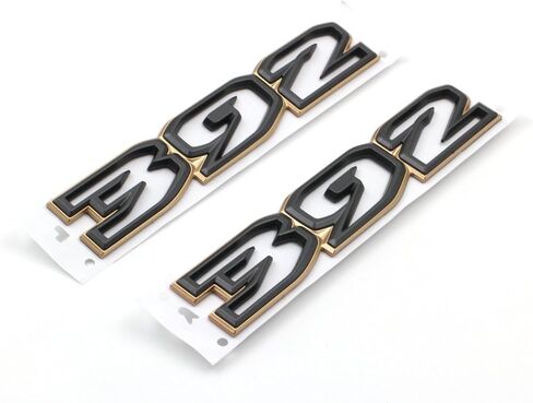 2pcs New 392 Bronze Black Hood Emblems Custom Paint Compatible with 2021-2024 Wrangler (Bronze Black) in Saudi Arabia