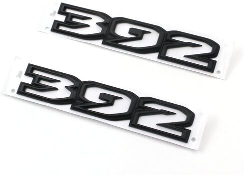 2pcs New 392 Bronze Black Hood Emblems Custom Paint Compatible with 2021-2024 Wrangler (Bronze Black) in Saudi Arabia