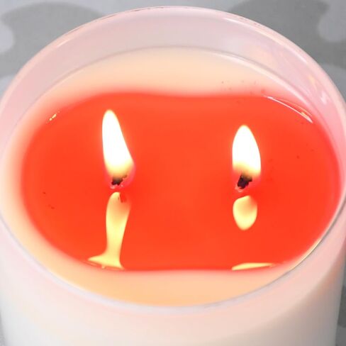 Winter Collection - 8oz Toasted Marshmallow - Color Changing (Red) Scented Candle - Clove, Marshmallow, Vanilla Candle - Christmas Candles - Christmas Gifts for Women - Christmas Decor in Saudi Arabia