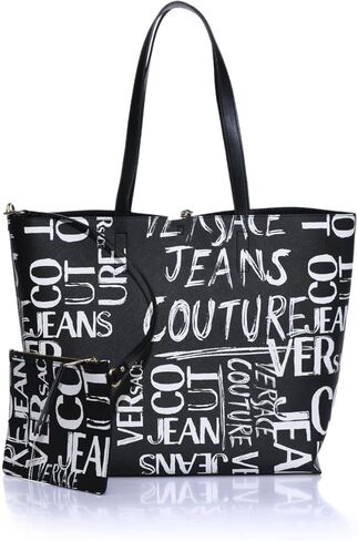 حقيبة حمل مطبوعة بشعار فيرساتشي جينز in Kuwait