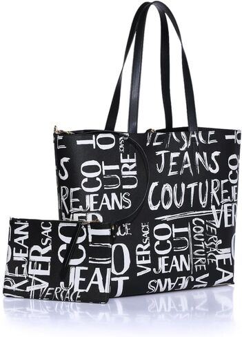 حقيبة حمل مطبوعة بشعار فيرساتشي جينز in Kuwait