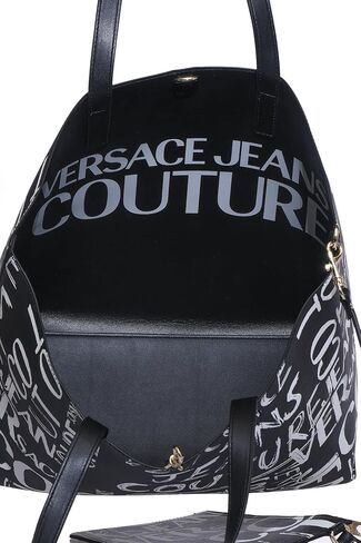 حقيبة حمل مطبوعة بشعار فيرساتشي جينز in Kuwait