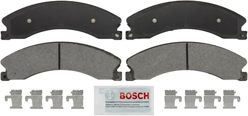 BOSCH BSD1411 Severe Duty Disc Brake Pad Set - Compatible With Select Chevrolet Express 3500/4500, Silverado 2500/3500 HD; GMC Savana 3500/4500, Sierra 2500/3500 HD; FRONT|REAR (Depending on Model) in Saudi Arabia
