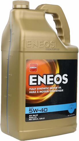 زيت محرك ENEOS 5W-40 اصطناعي بالكامل (1 لتر، عبوة واحدة) (5 لتر، عبوة واحدة) in Saudi Arabia
