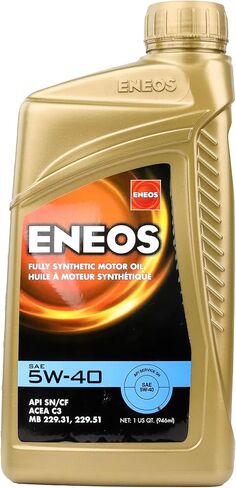 زيت محرك ENEOS 5W-40 اصطناعي بالكامل (1 لتر، عبوة واحدة) (5 لتر، عبوة واحدة) in Saudi Arabia