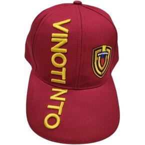 Venezuela Soccer Team Baseball Cap - Unisex - Adjustable - Burgundy - Gorra Selección de Venezuela